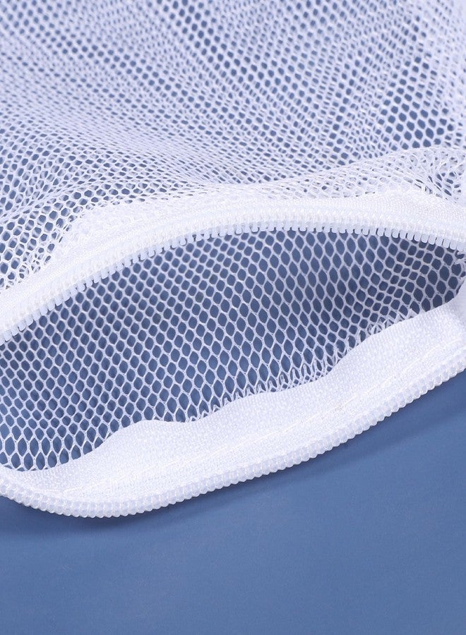 Xyembu 10 Pcs 4 x 6 inch Mesh Filter Bags, Reusable Bags with Zipper, Aquarium Filter Media Bag, Reusable Mesh Bags for Fish Tank Aquarium Filters - Image 5